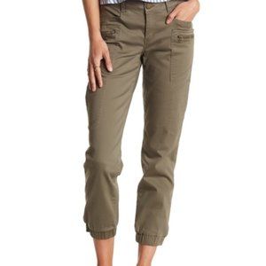 NEW Jolt Banded Ankle Cargo Pant Olive Green